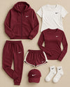 Women Color-Block Tracksuit Set