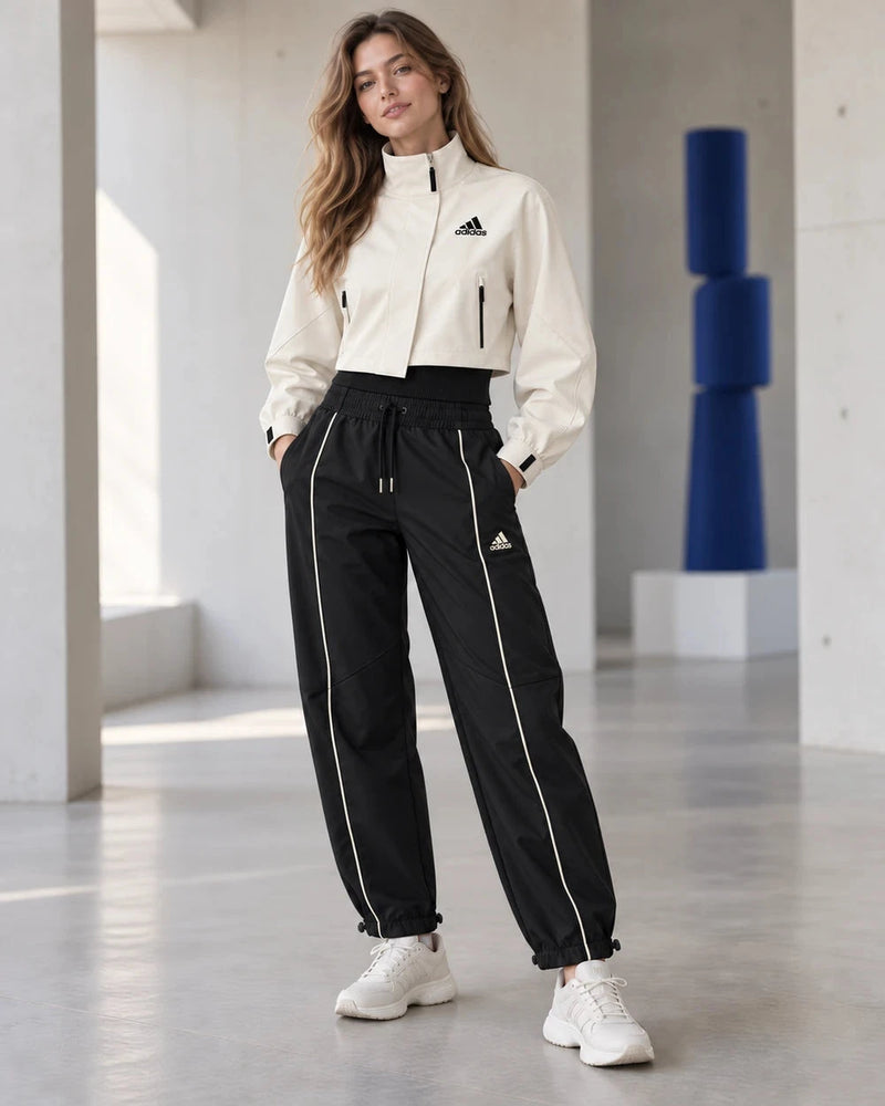 Athleisure Suede Two Piece Set