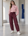 Athleisure Suede Two Piece Set