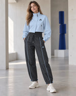 Athleisure Suede Two Piece Set