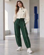 Athleisure Suede Two Piece Set