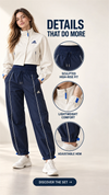 Athleisure Suede Two Piece Set